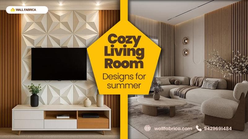 Cozy Living Room Designs for Hot Weather