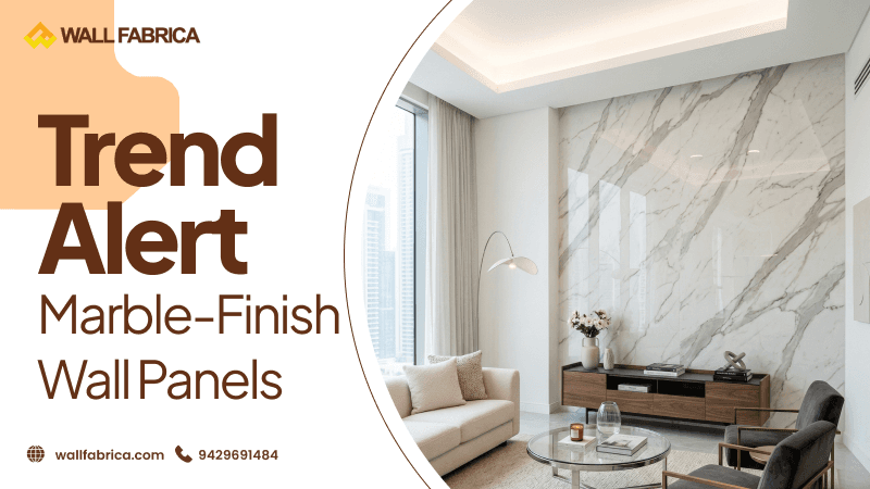 Trend Alert: Marble-Finish Wall Panels
