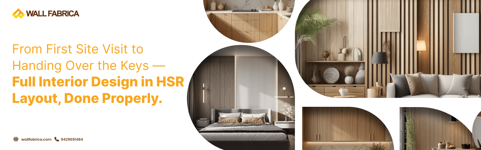 Full Interior Design of Your Home in HSR Layout: